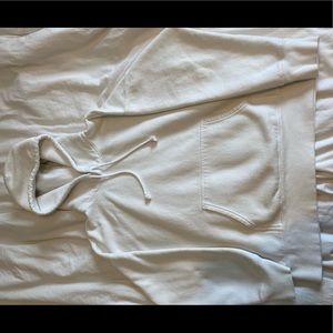 White TNA Boyfriend hoodie